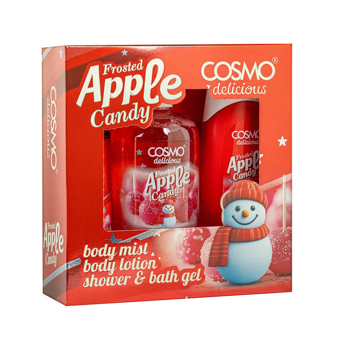Delicious 3pc Shower Gel Lotion Mist Apple - Cosmo - 1
