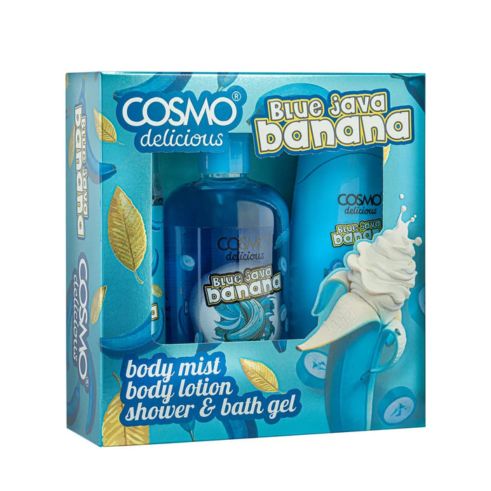 Delicious 3pc Shower Gel Lotion Mist Banana - Cosmo - 1