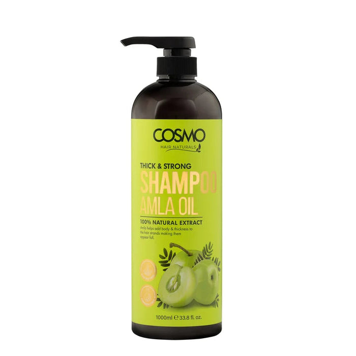 Hair Care Thick and Strong Amla Oil  shampoo 100% Natural Extract 1000ml - Cosmo - 1