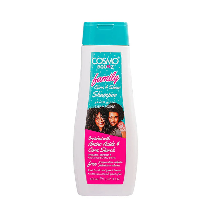 Bounz Hair Shampoo Shine and Care 400ml - Cosmo - 1
