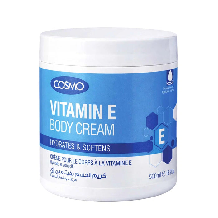 Body Care Vitamin e Body Cream   500ml - Cosmo - 1
