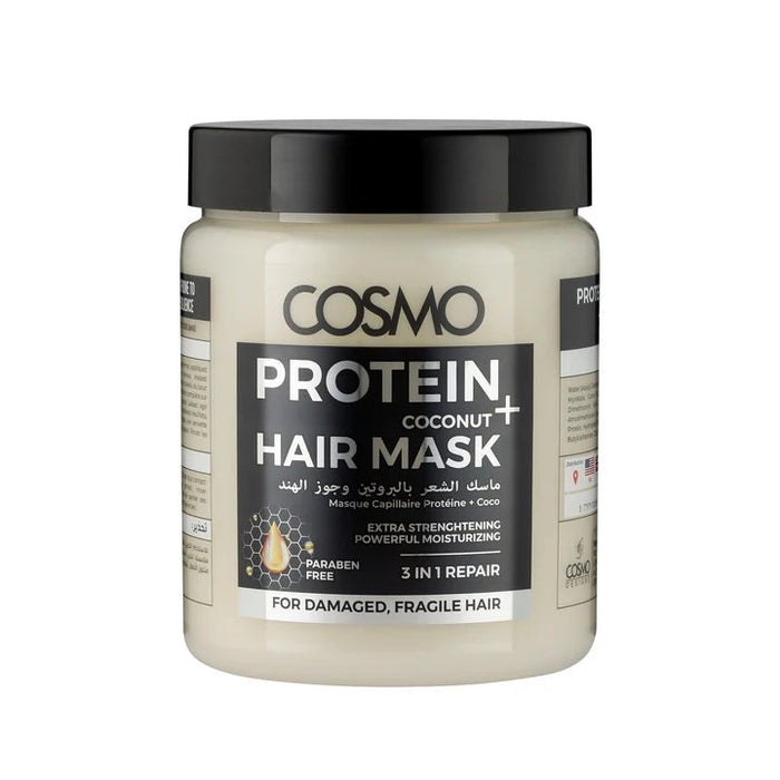 Hair Care Coconut Oil Protein Hair Mask 1000ml - Cosmo - 1