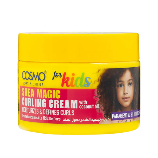Soft and Shine Curling Cream Moisturizes and Defines Curls for Kids Shea Magic 325g - Cosmo - 1