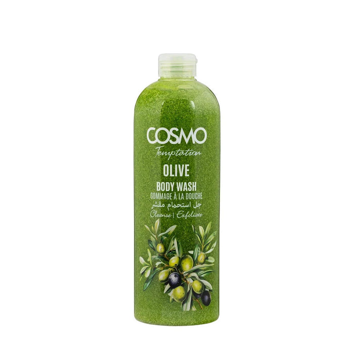 Body Care Temptation Shower  Scrub Olive 1000ml - Cosmo - 1