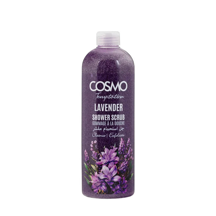 Body Care Temptation Shower  Scrub Lavender 1000ml - Cosmo - 1