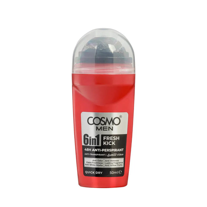 Roll on Men Roll on 6in1 Fresh Kick 50ml - Cosmo - 1