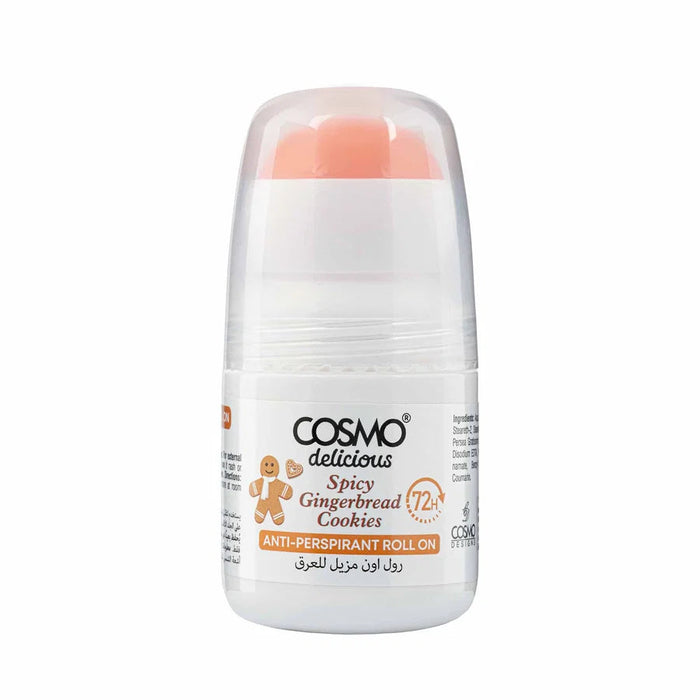 Delicious Body Anti Perspirant Roll on Cookie  50ml - Cosmo - 1