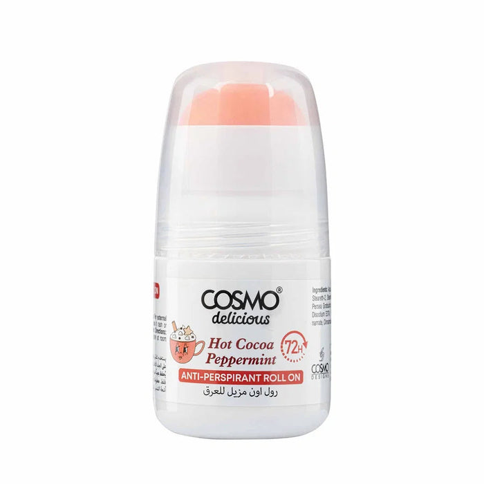 Delicious Body Anti Perspirant Roll on Peppermint  50ml - Cosmo - 1