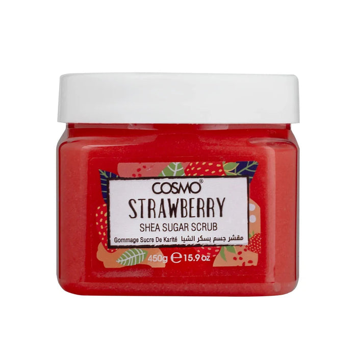 Body Care Body Shea Sugar Scrub Strawberry 450g - Cosmo - 1