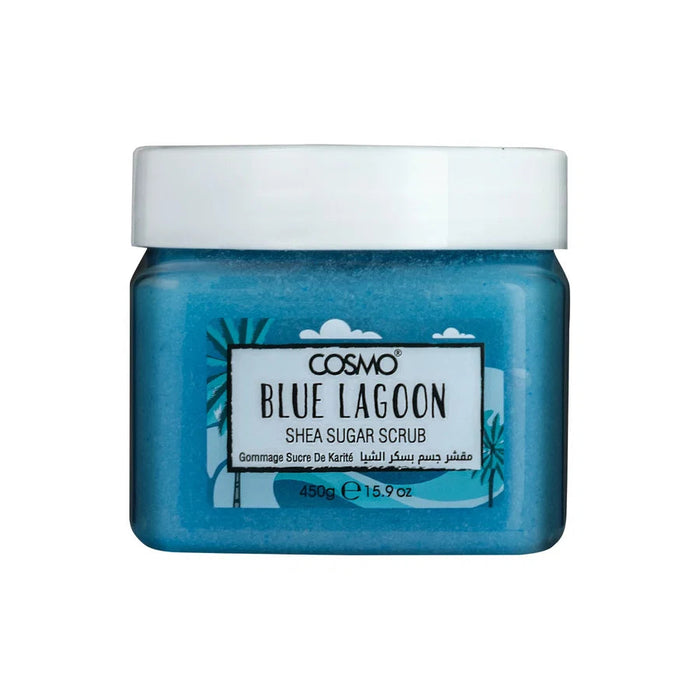 Body Care Body Shea Sugar Scrub Blue Lagoon 450g - Cosmo - 1