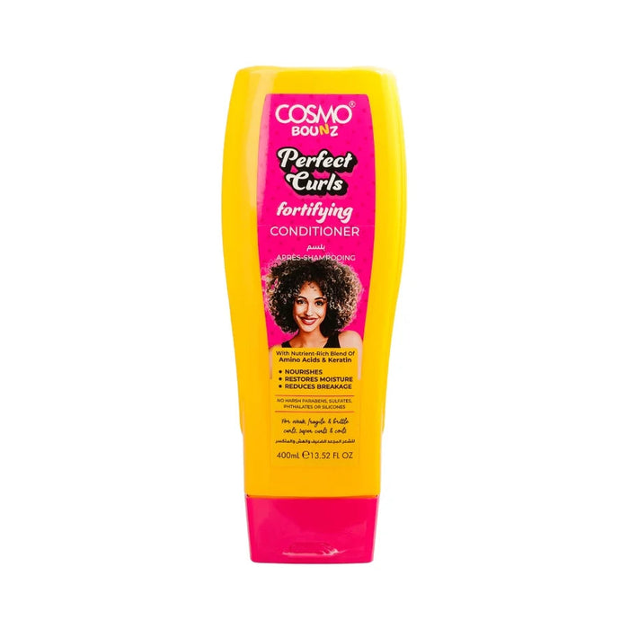 Bounz Hair Conditioner Fortifying 400ml Curl - Cosmo - 1