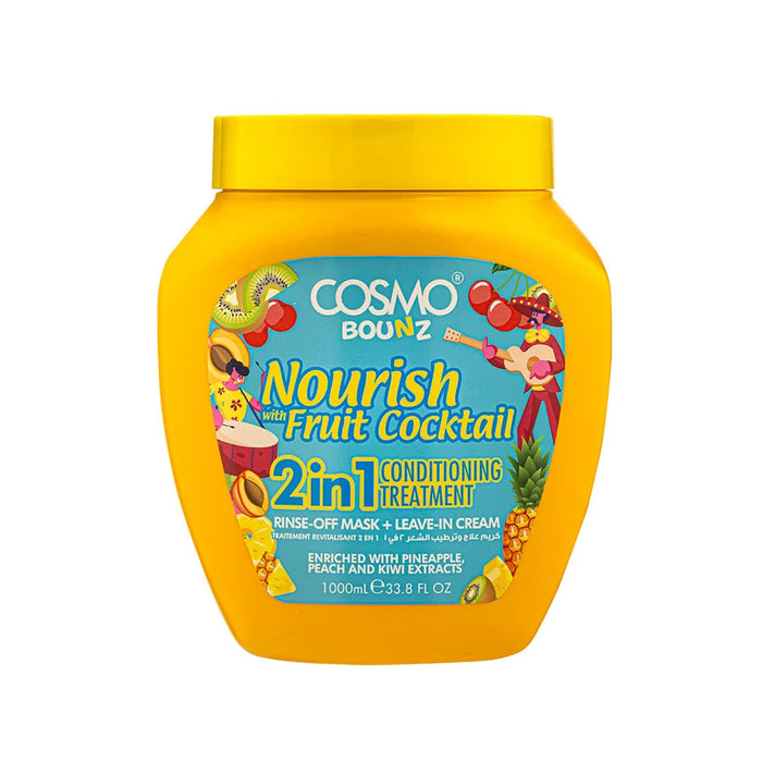 Bounz 2in1 Hair Treatment Cocktail 1000ml - Cosmo - 1