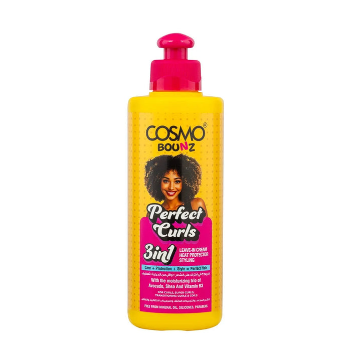 Bounz 3in1 Leave in Cream Perfect Curl 250m - Cosmo - 1
