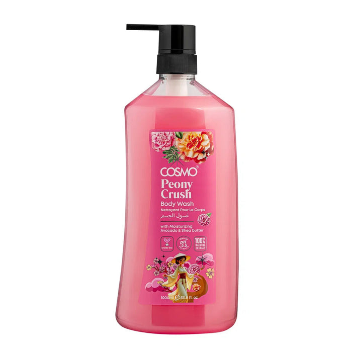 Body Care Body Wash Peony Crush 1000ml - Cosmo - 1