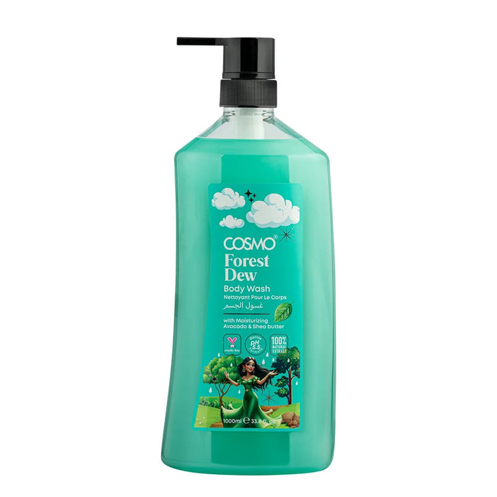Body Care Body Wash Forest Dew 1000ml - Cosmo - 1