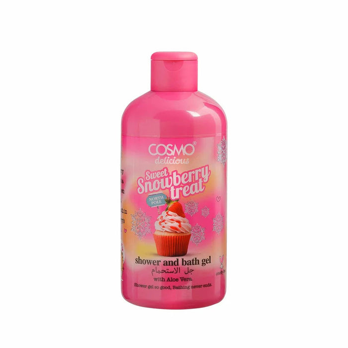 Delicious Body Shower & Bath Gel Snowberry 500ml - Cosmo - 1