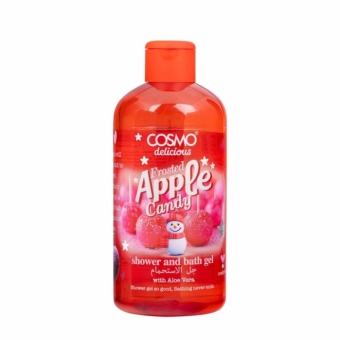 Delicious Body Shower & Bath Gel Apple 500ml - Cosmo - 1