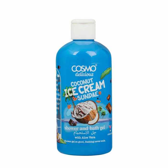 Delicious Body Shower & Bath Gel Coconut 500ml - Cosmo - 1