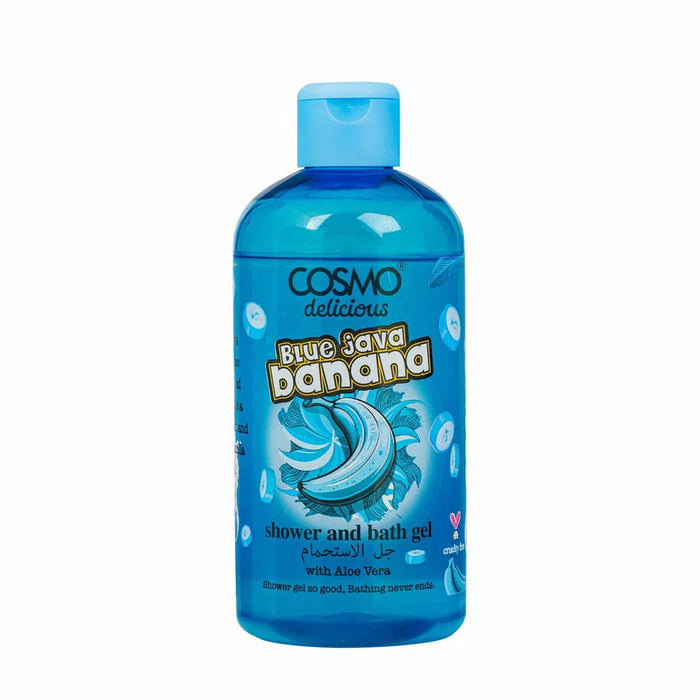 Delicious Body Shower & Bath Gel Banana 500ml - Cosmo - 1