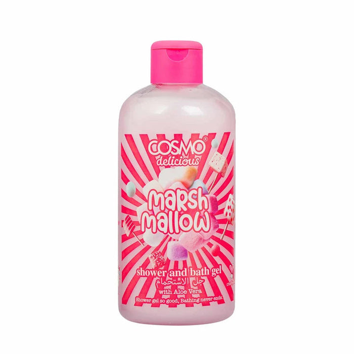 Delicious Body Shower & Bath Gel Marsh Mallow 350ml - Cosmo - 1