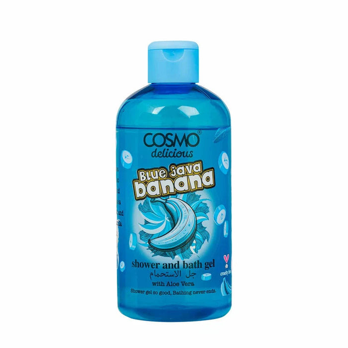 Delicious Body Shower & Bath Gel Banana 350ml - Cosmo - 1