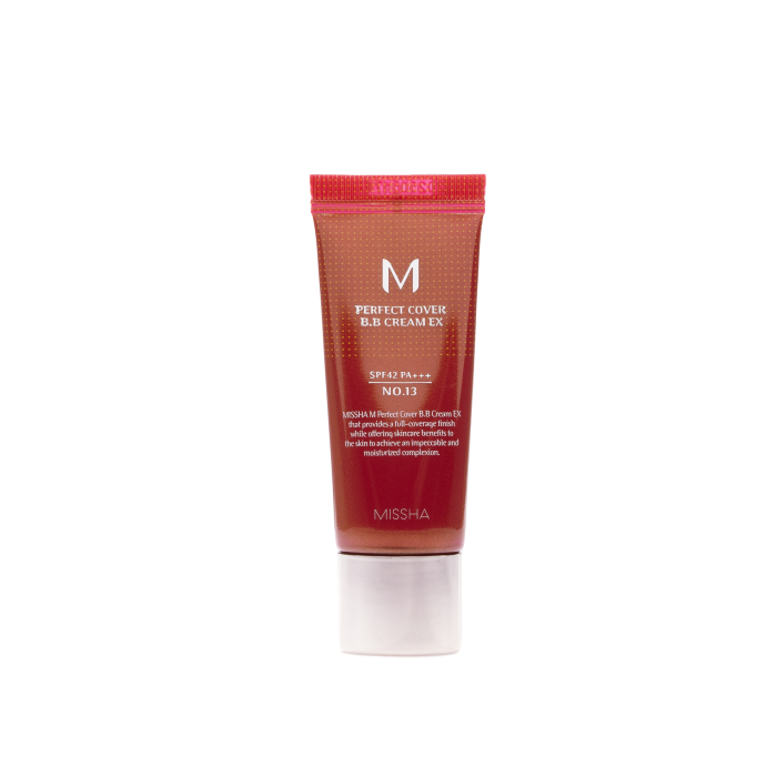 BB Cream Perfect Cover SPF42 Pa+++  20ml - Missha : 13 - 1