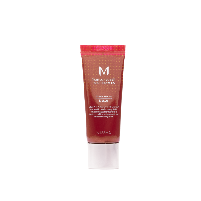 BB Cream Perfect Cover SPF42 Pa+++  20ml - Missha : 21 - 1