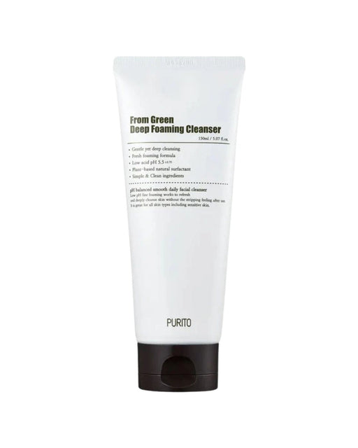 From Green Deep Foaming Cleanser 150ml - Purito - 1