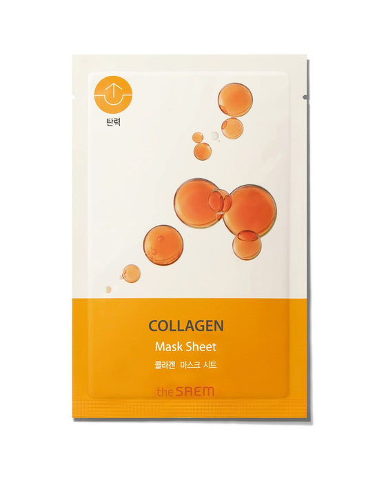 Mascarilla Facial de Colágeno - Bio Solution  - The Saem - 1
