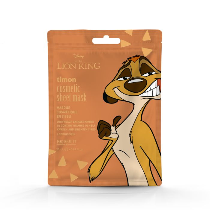 Mascarilla Facial El Rey León 25ml - Mad Beauty : Timon - 1