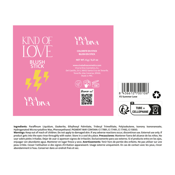 Colorete en Stick Kind of Love - Viva la Diva : Summer Love - 1