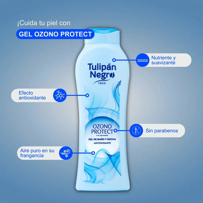 Gel de baño Ozono Protect 650ml - Tulipan Negro - 3