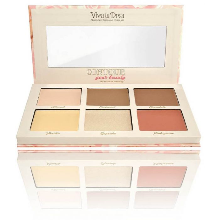 Paleta de Contorno en Polvo - Powder Contouring - Viva la Diva : Polvo - Light/Medium - 1