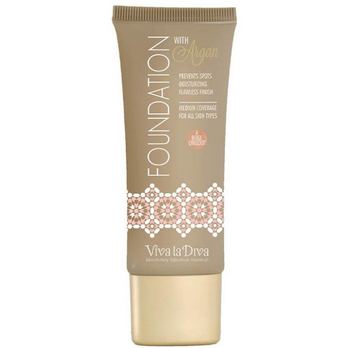 Base de Maquillaje con Argán - Foundation - Viva la Diva : 04 Beige Chillout - 1